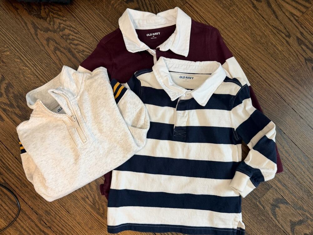 Old Navy Toddler Fall Boy 3 Piece Bundle 3T-5T